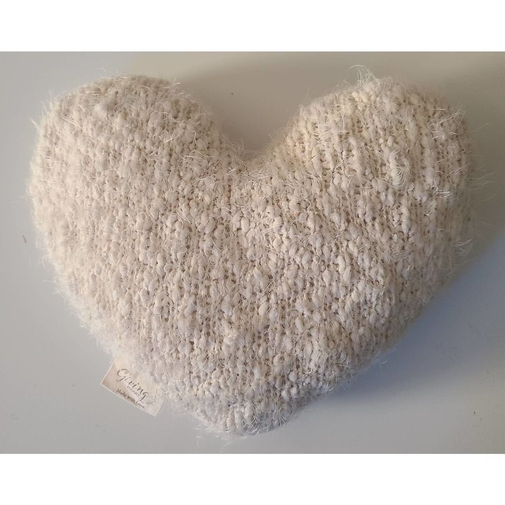 Giving Heart Home Decor Knit Bean bag Cream 1635